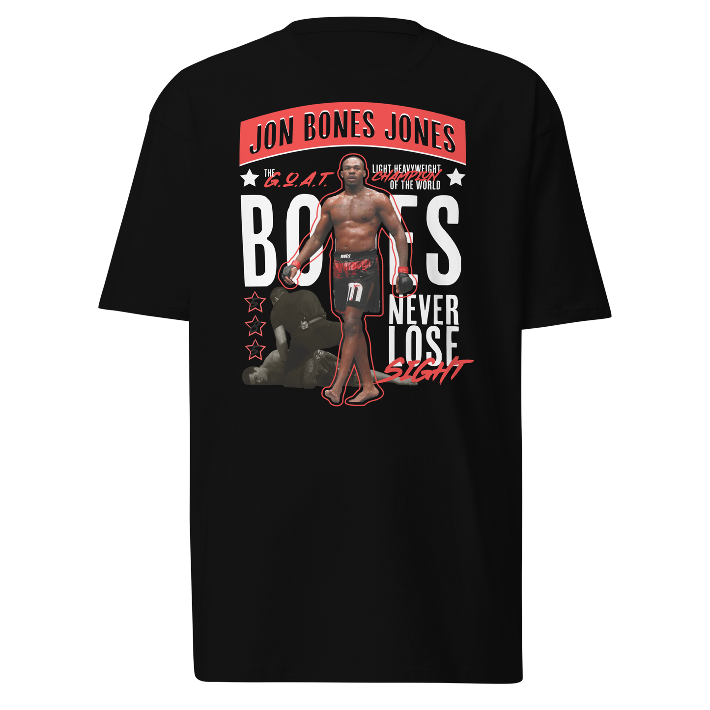 Jon Jones "GOAT" Shirt