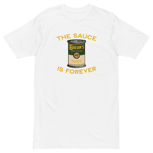 AJ Dillon "Sauce Can" T-Shirt White