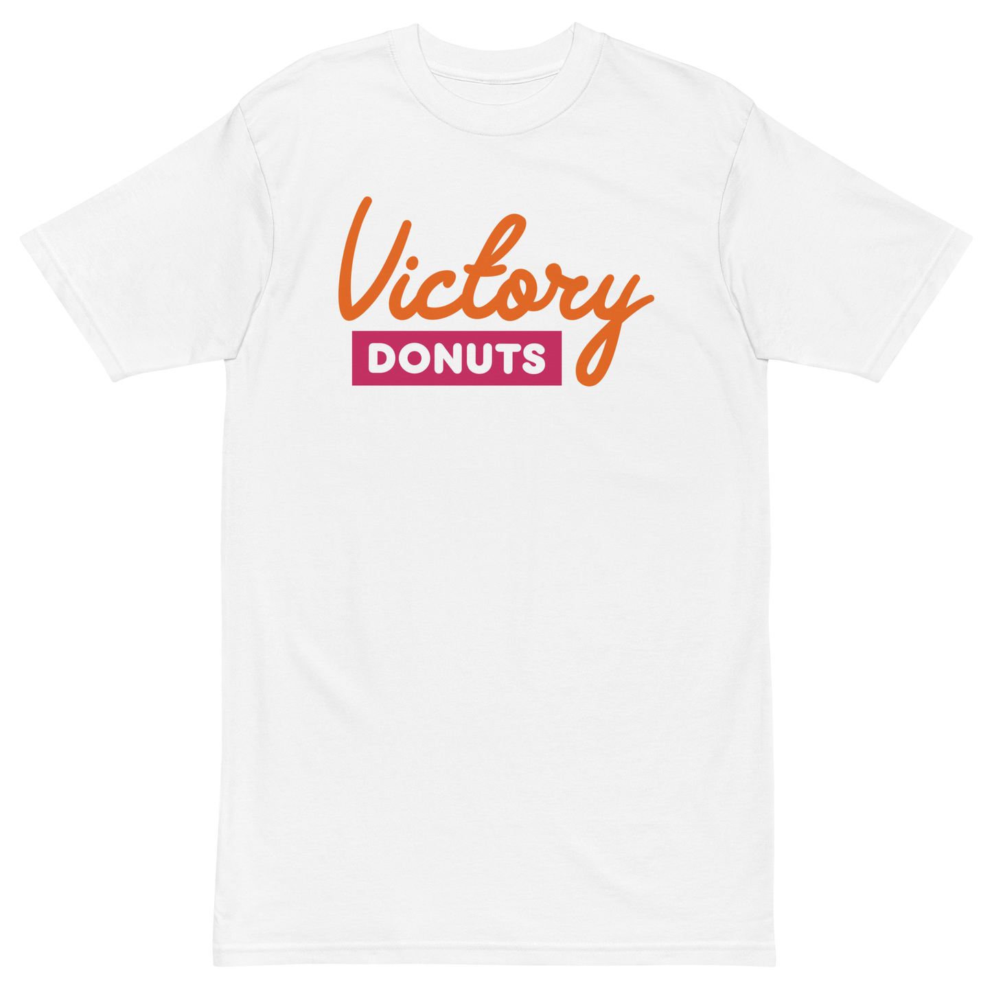 Laken Tomlinson "Victory Donuts" Dunkin' Shirt White