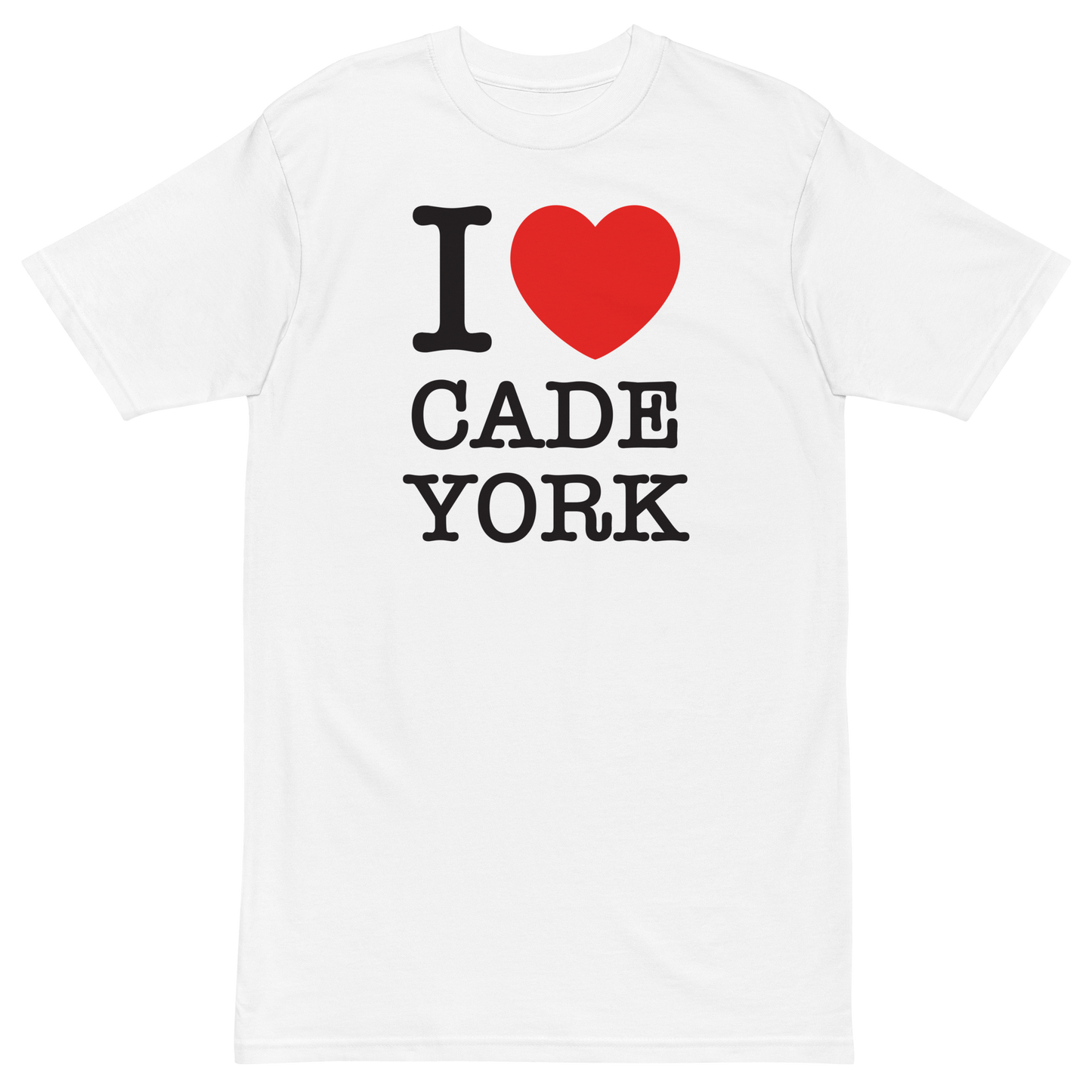 Cade York  "I Heart CY" Shirt
