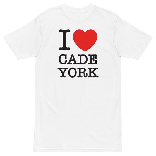 Cade York  "I Heart CY" Shirt