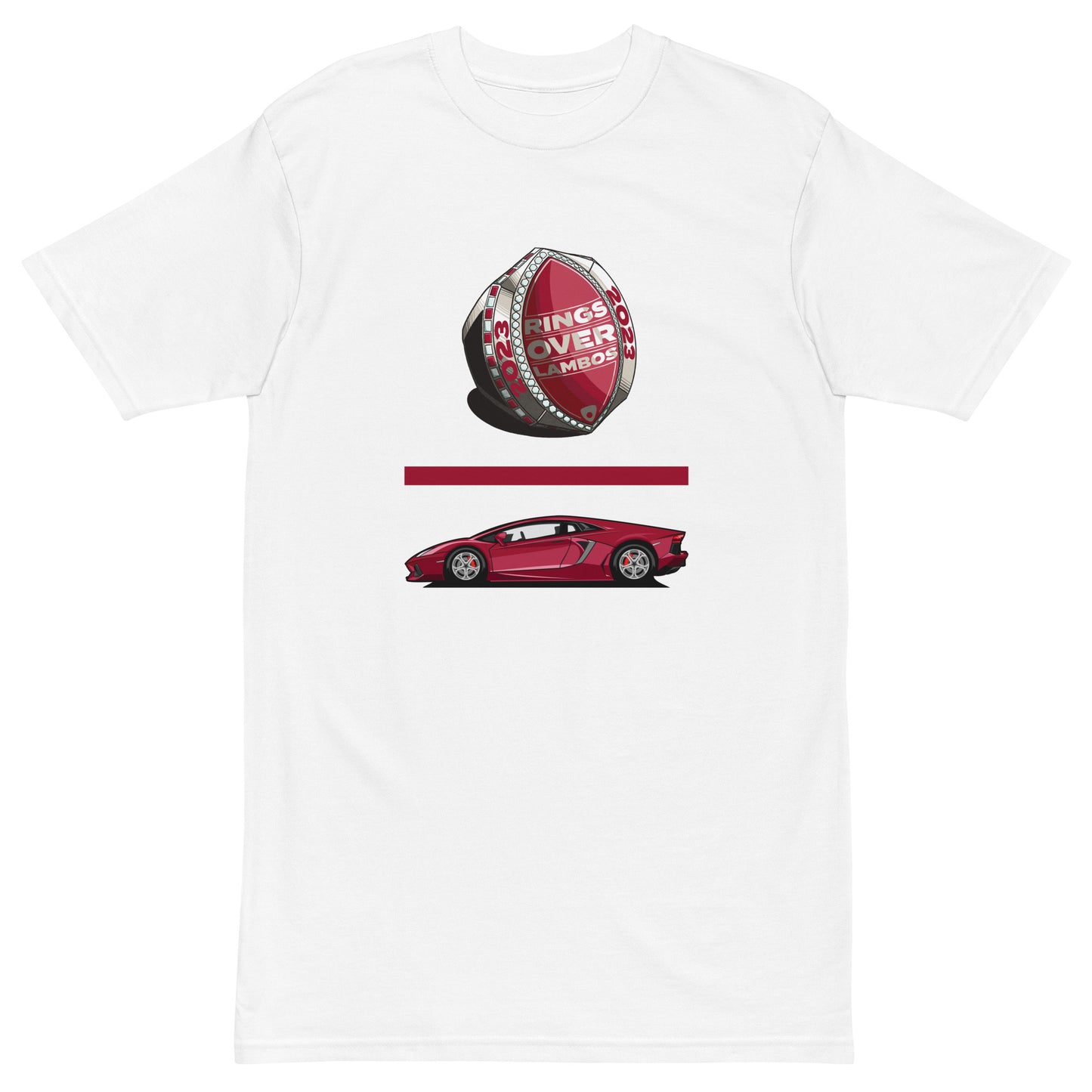 RINGS OVER LAMBOS "Equation" T-Shirt