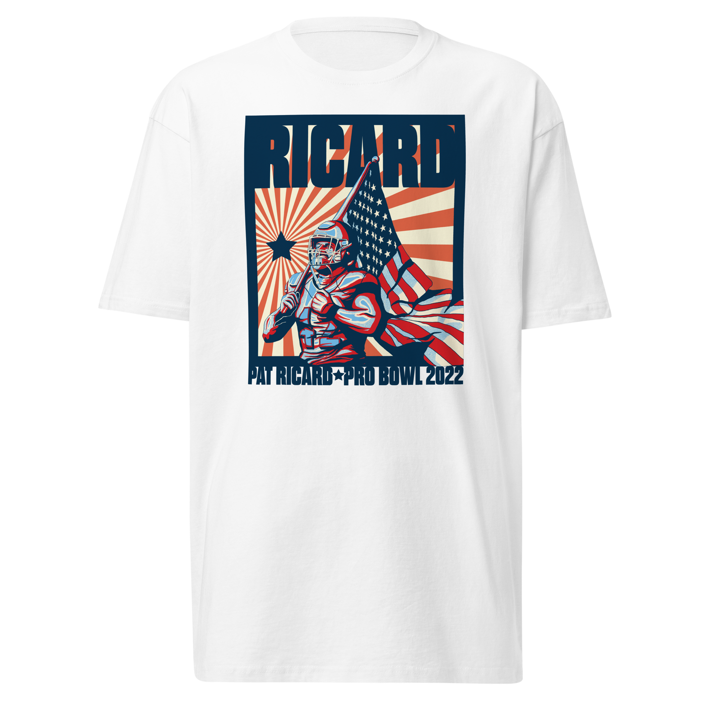 Patrick Ricard "Pro Bowl" T-shirt White