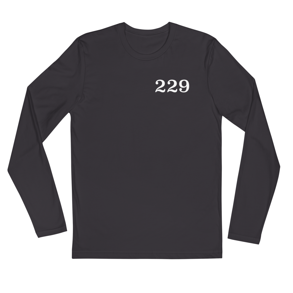 Kenny Moore "229" Long Sleeve Fitted Shirt