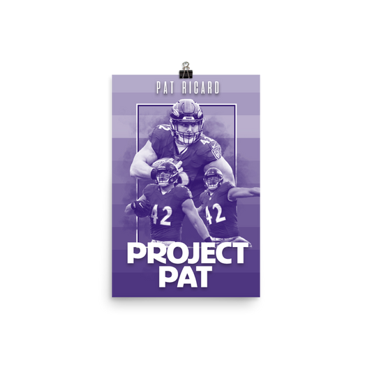 Patrick Ricard "Project Pat" 12x18 Poster