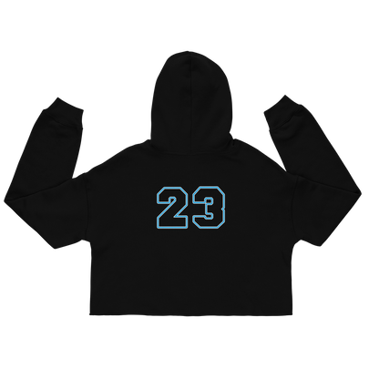 Kenny Moore Women's Crop Top Hoodie
