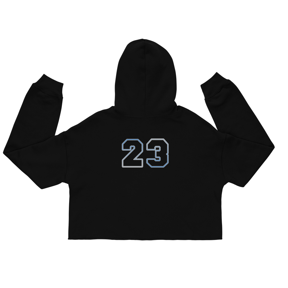 Kenny Moore Crop Top Hoodie