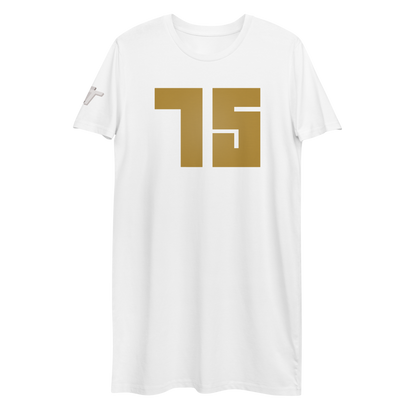 Jawaan Taylor Jersey Dress White