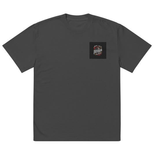 Nish Test "Nish" Oversized Faded T-Shirt | AS Colour 5082