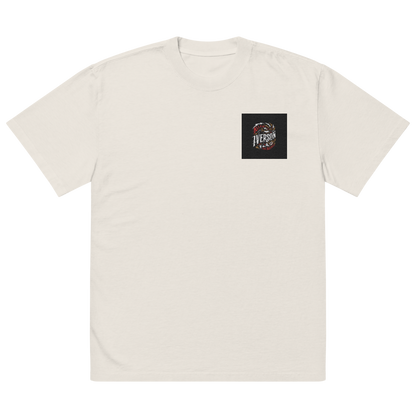 Nish Test "Nish" Oversized Faded T-Shirt | AS Colour 5082