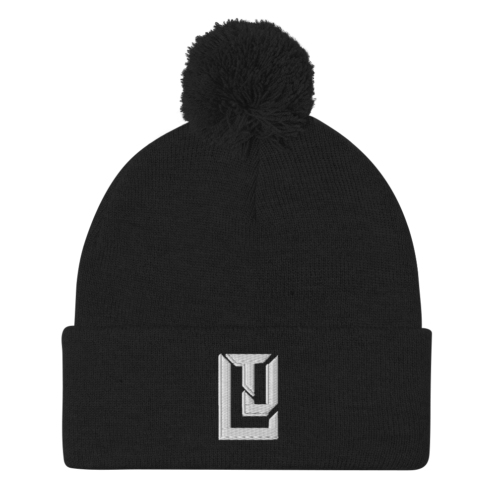 Lenny Torres "Logo" Pom-Pom Beanie