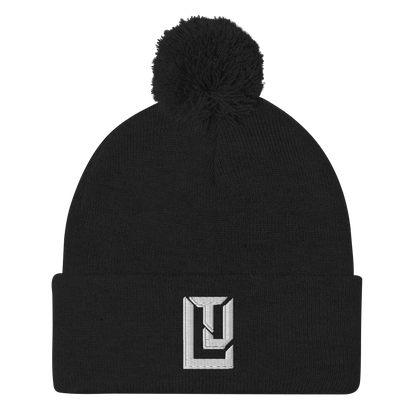 Lenny Torres "Logo" Pom-Pom Beanie