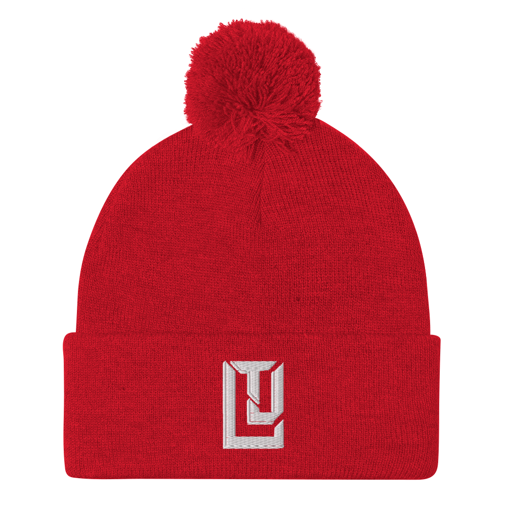 Lenny Torres "Logo" Pom-Pom Beanie