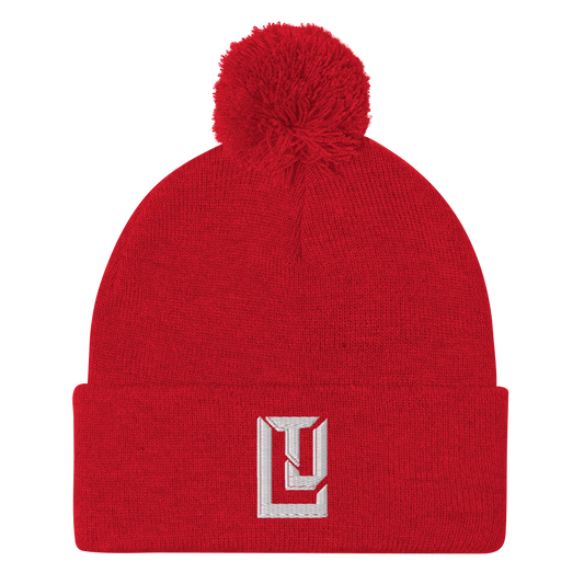 Lenny Torres "Logo" Pom-Pom Beanie