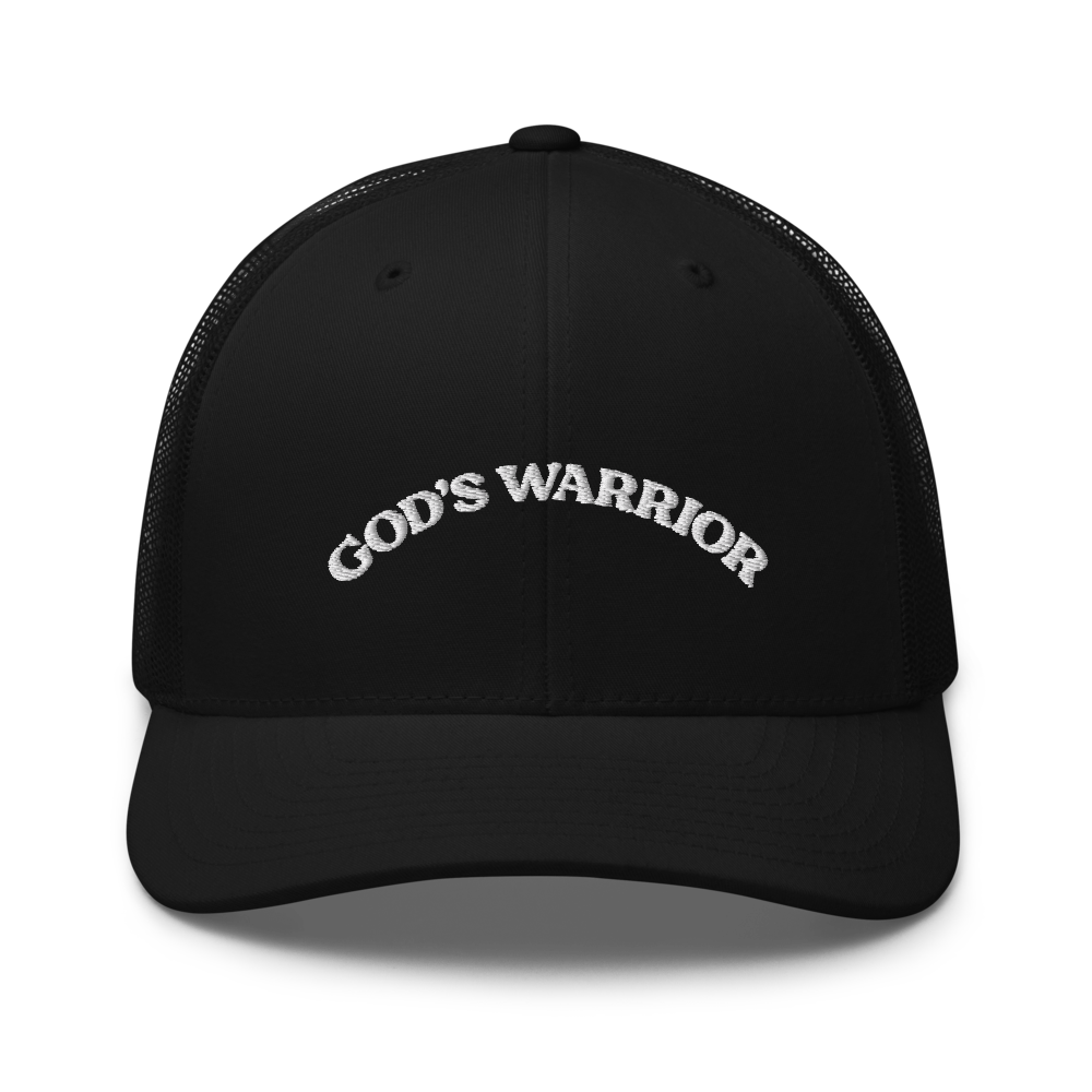 Jacob Phillips "God's Warrior" Mesh Hat Black