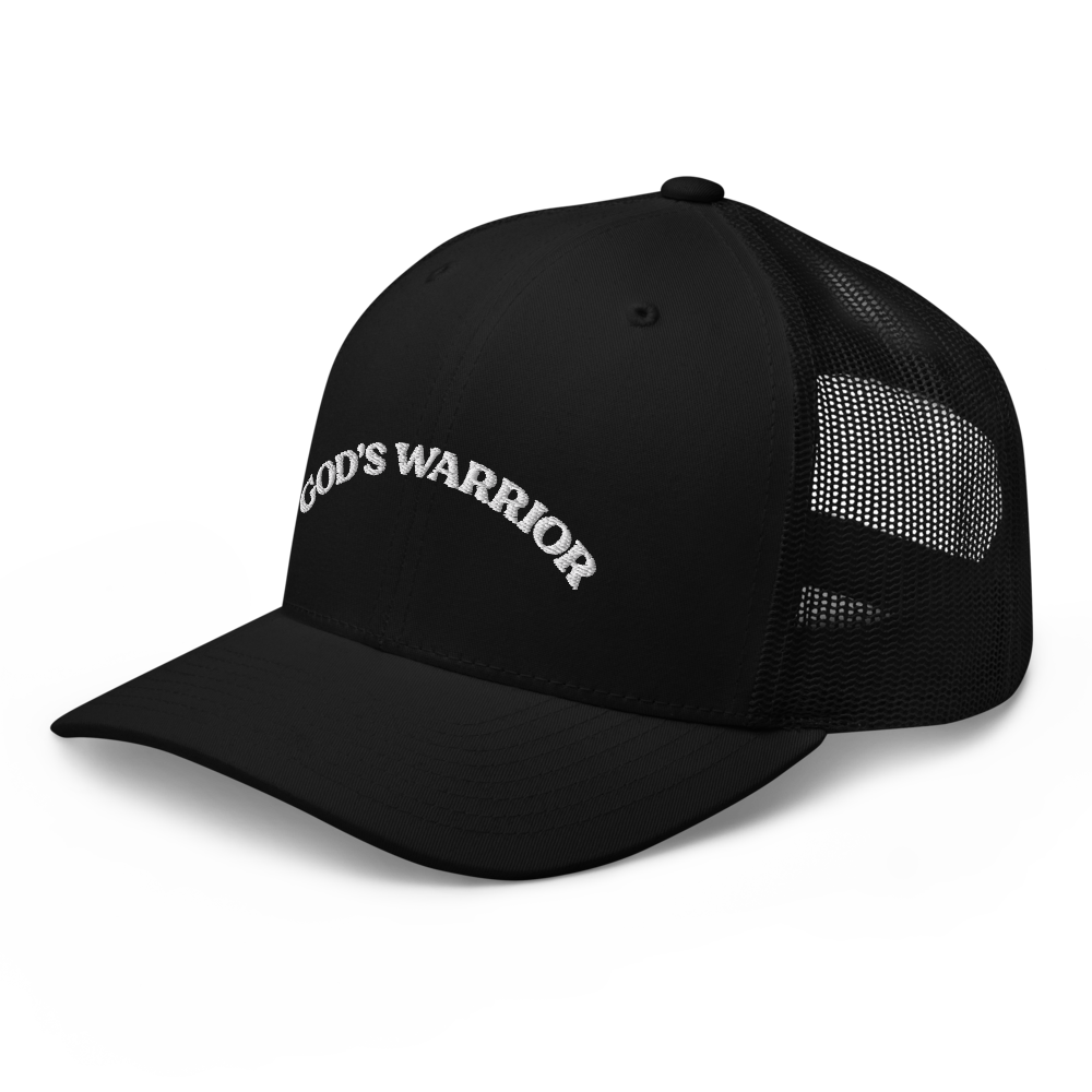 Jacob Phillips "God's Warrior" Mesh Hat Black