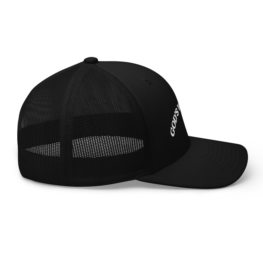 Jacob Phillips "God's Warrior" Mesh Hat Black