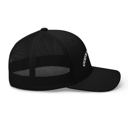 Jacob Phillips "God's Warrior" Mesh Hat Black