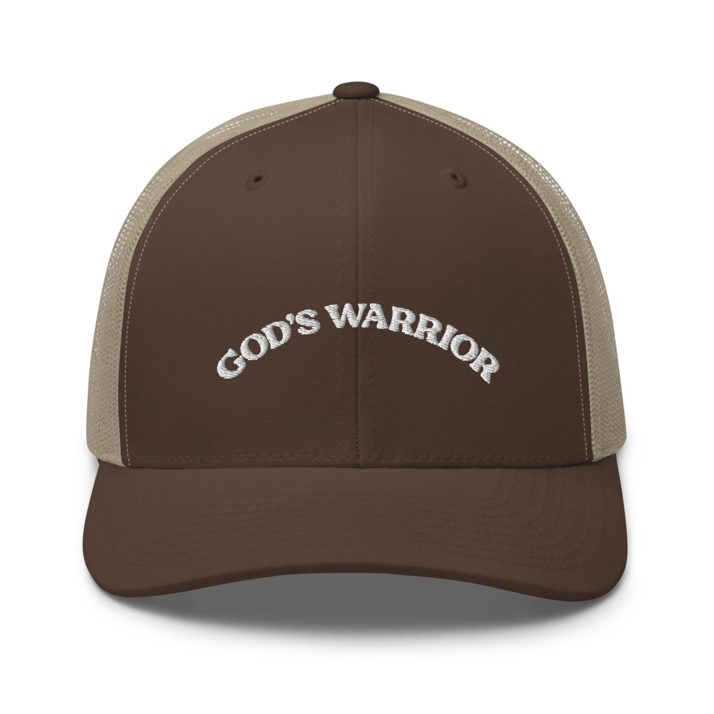 Jacob Phillips "God's Warrior" Mesh Hat Brown
