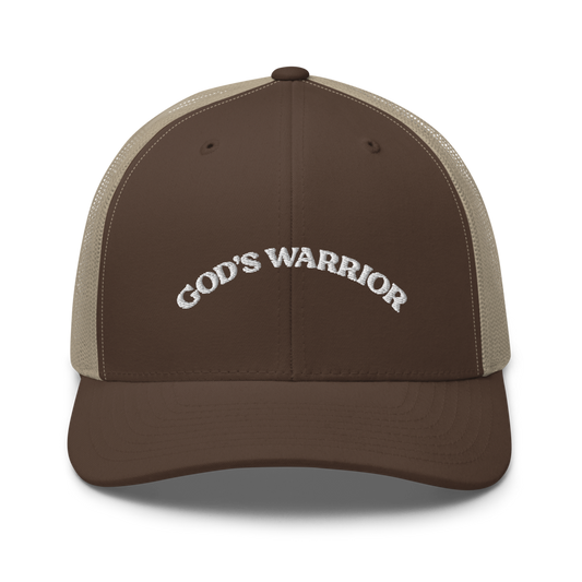 Jacob Phillips "God's Warrior" Mesh Hat Brown