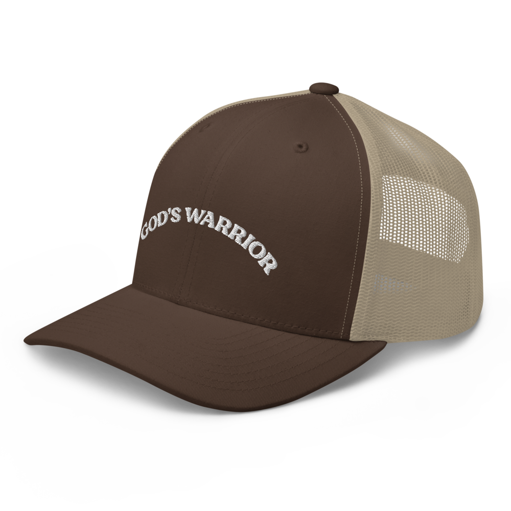Jacob Phillips "God's Warrior" Mesh Hat Brown