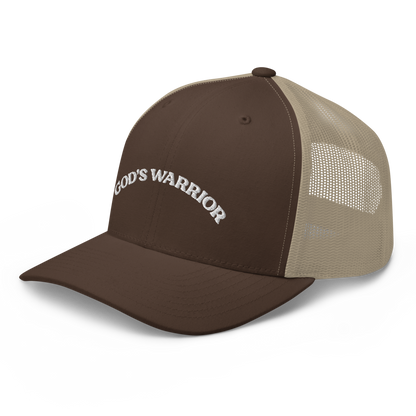 Jacob Phillips "God's Warrior" Mesh Hat Brown