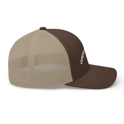 Jacob Phillips "God's Warrior" Mesh Hat Brown