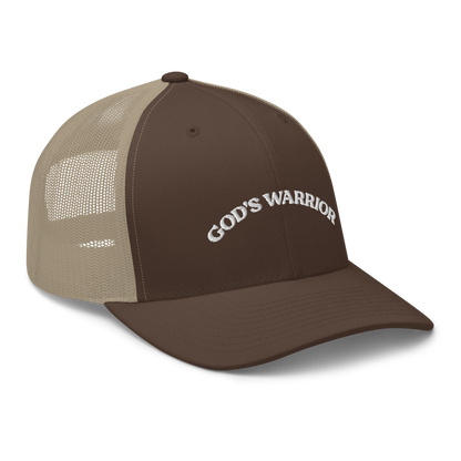 Jacob Phillips "God's Warrior" Mesh Hat Brown