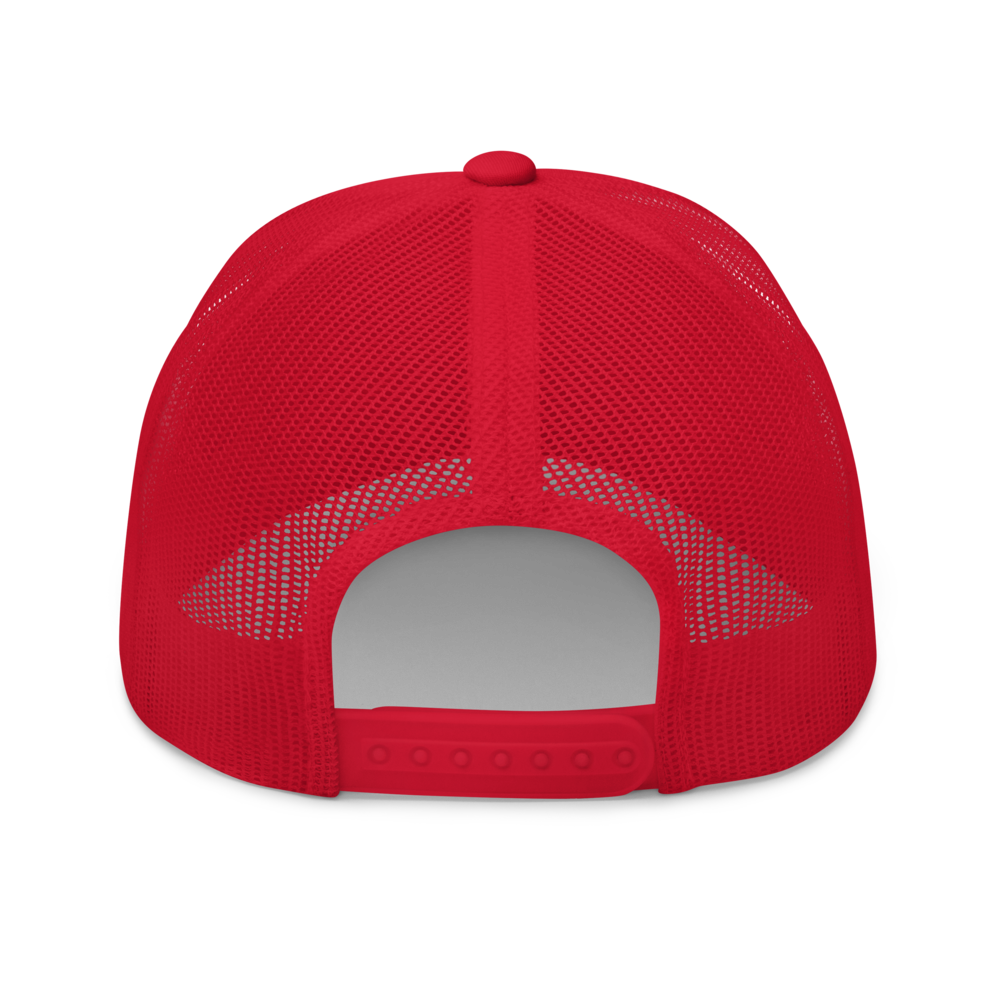 Jacob Phillips "God's Warrior" Mesh Hat Red
