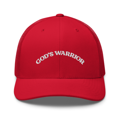 Jacob Phillips "God's Warrior" Mesh Hat Red