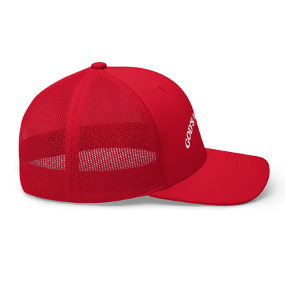 Jacob Phillips "God's Warrior" Mesh Hat Red