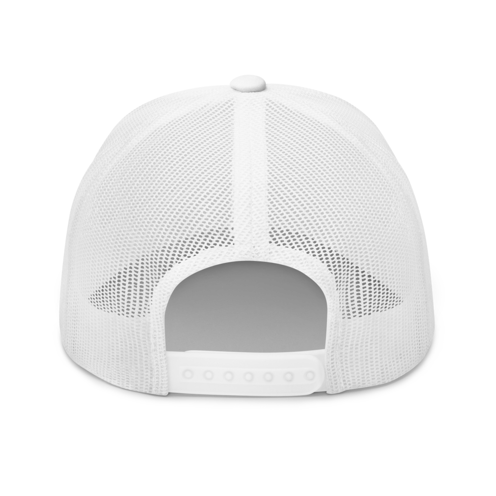 Ugo Amadi Signature Trucker Hat White