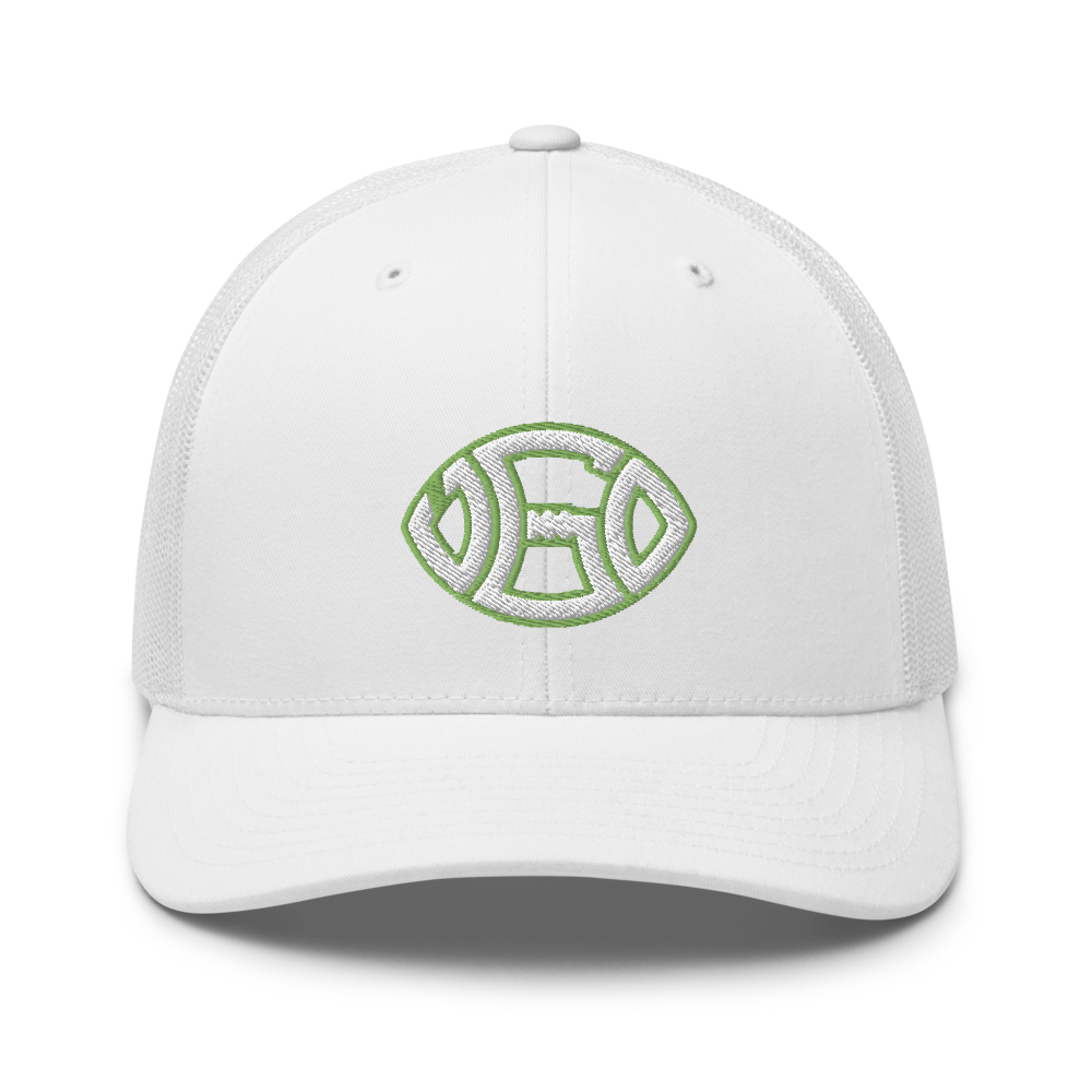 Ugo Amadi Signature Trucker Hat White