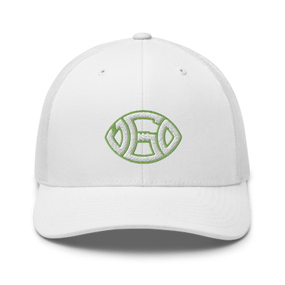 Ugo Amadi Signature Trucker Hat White