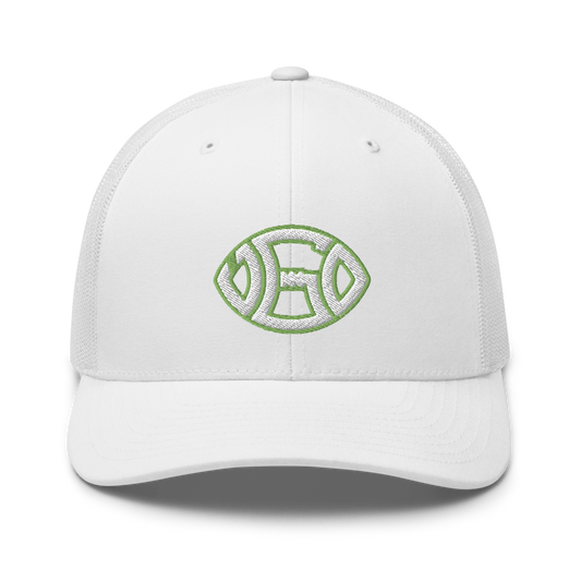 Ugo Amadi Signature Trucker Hat White