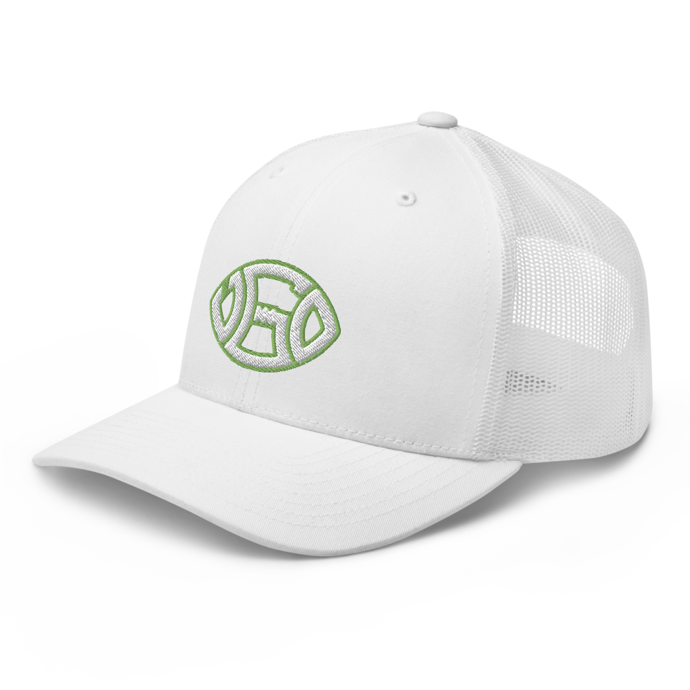 Ugo Amadi Signature Trucker Hat White