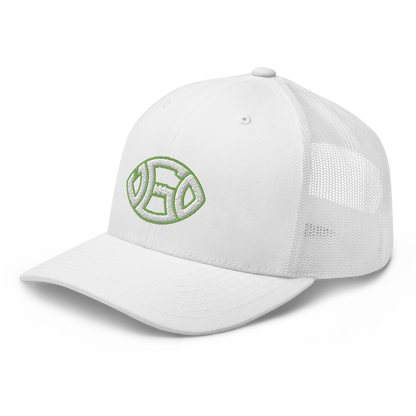 Ugo Amadi Signature Trucker Hat White