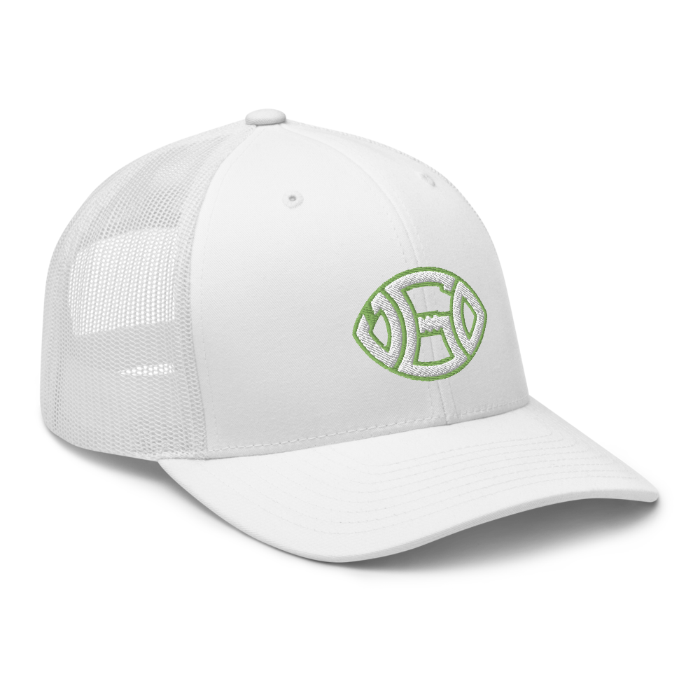 Ugo Amadi Signature Trucker Hat White