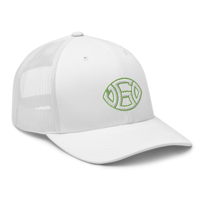 Ugo Amadi Signature Trucker Hat White