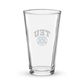 Tight End University Pint Glass
