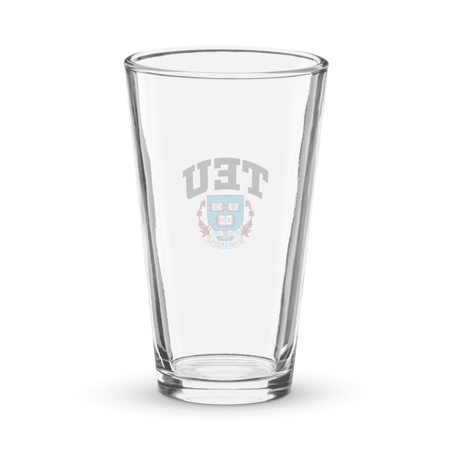 Tight End University Pint Glass