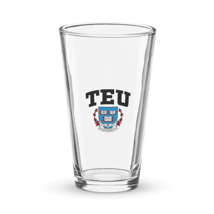 Tight End University Pint Glass