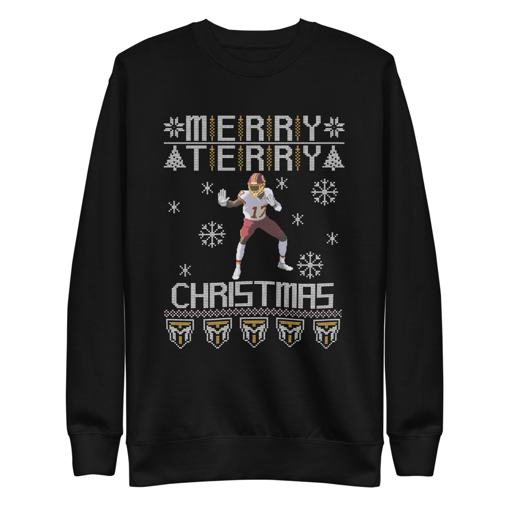 Terry McLaurin "Merry Christmas" Sweatshirt
