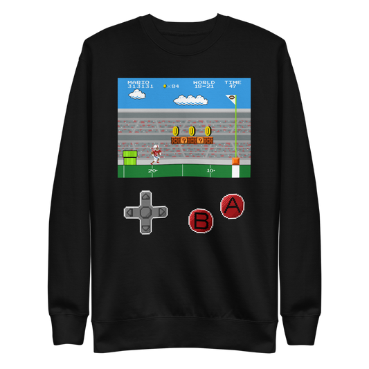 Mario Goodrich "Mario World" Pullover Black