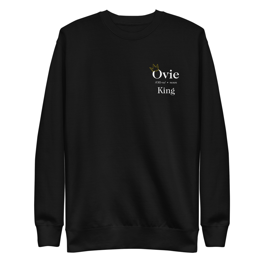 Ovie Oghoufo "Definition" Pullover Black