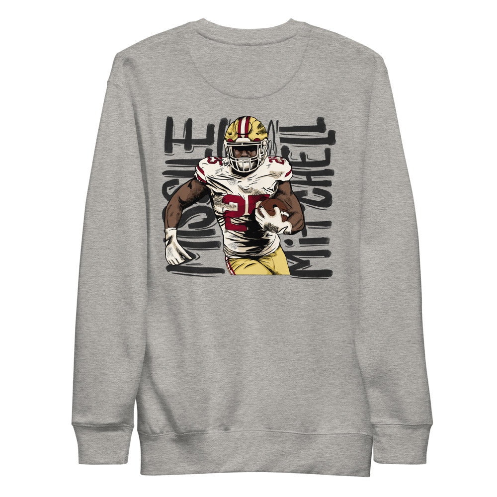 Elijah Mitchell "Missile Mitchell" Fleece Pullover
