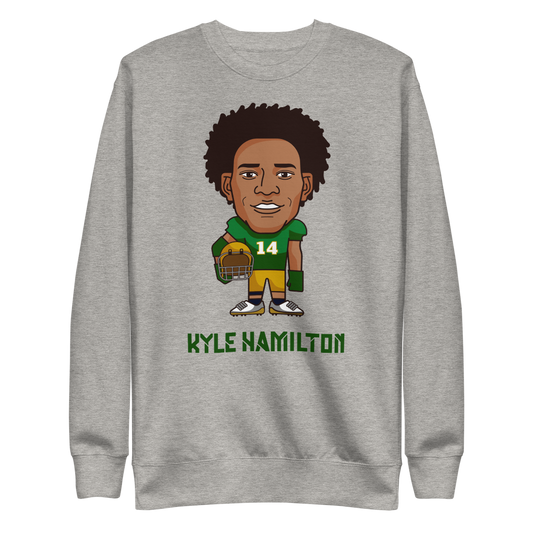 Kyle Hamilton "Big Head" Sweatshirt (Grey)