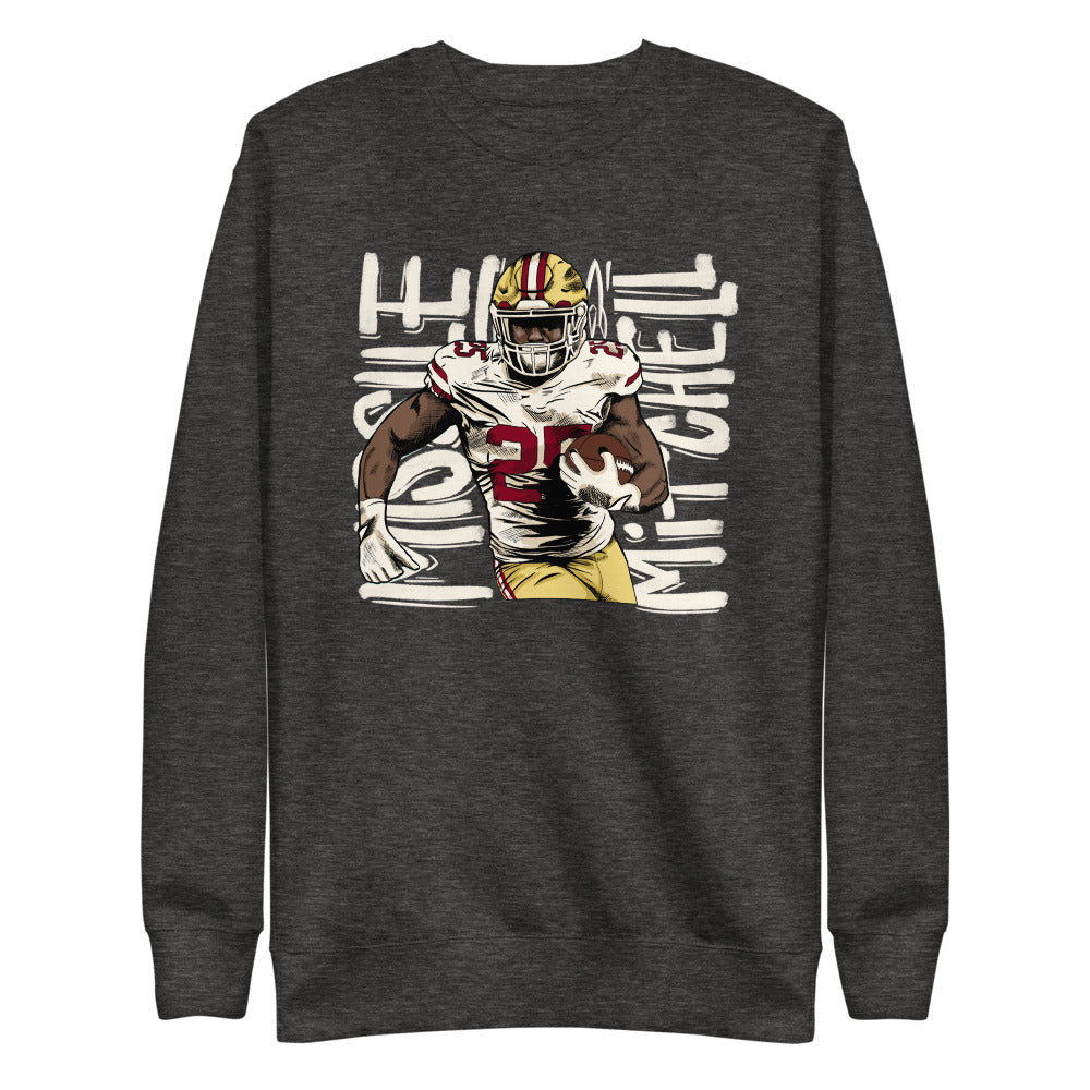 Elijah Mitchell "Missile Mitchell" Fleece Pullover