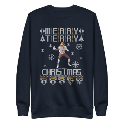Terry McLaurin "Merry Christmas" Sweatshirt