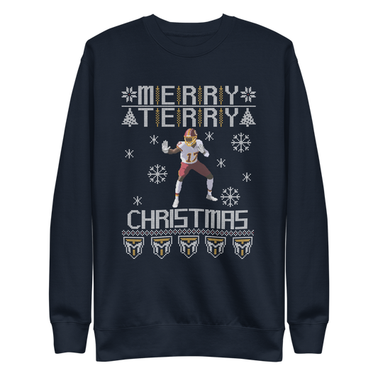 Terry McLaurin "Merry Christmas" Sweatshirt